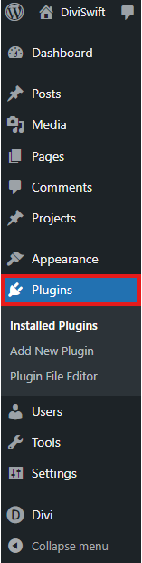 Plugin installation