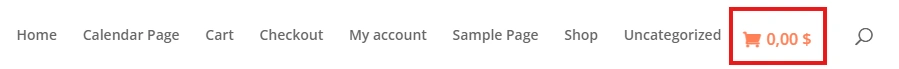 Ajax Sidebar Cart settings